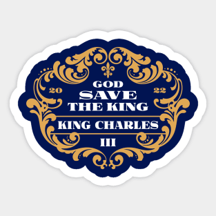 King Charles III Sticker